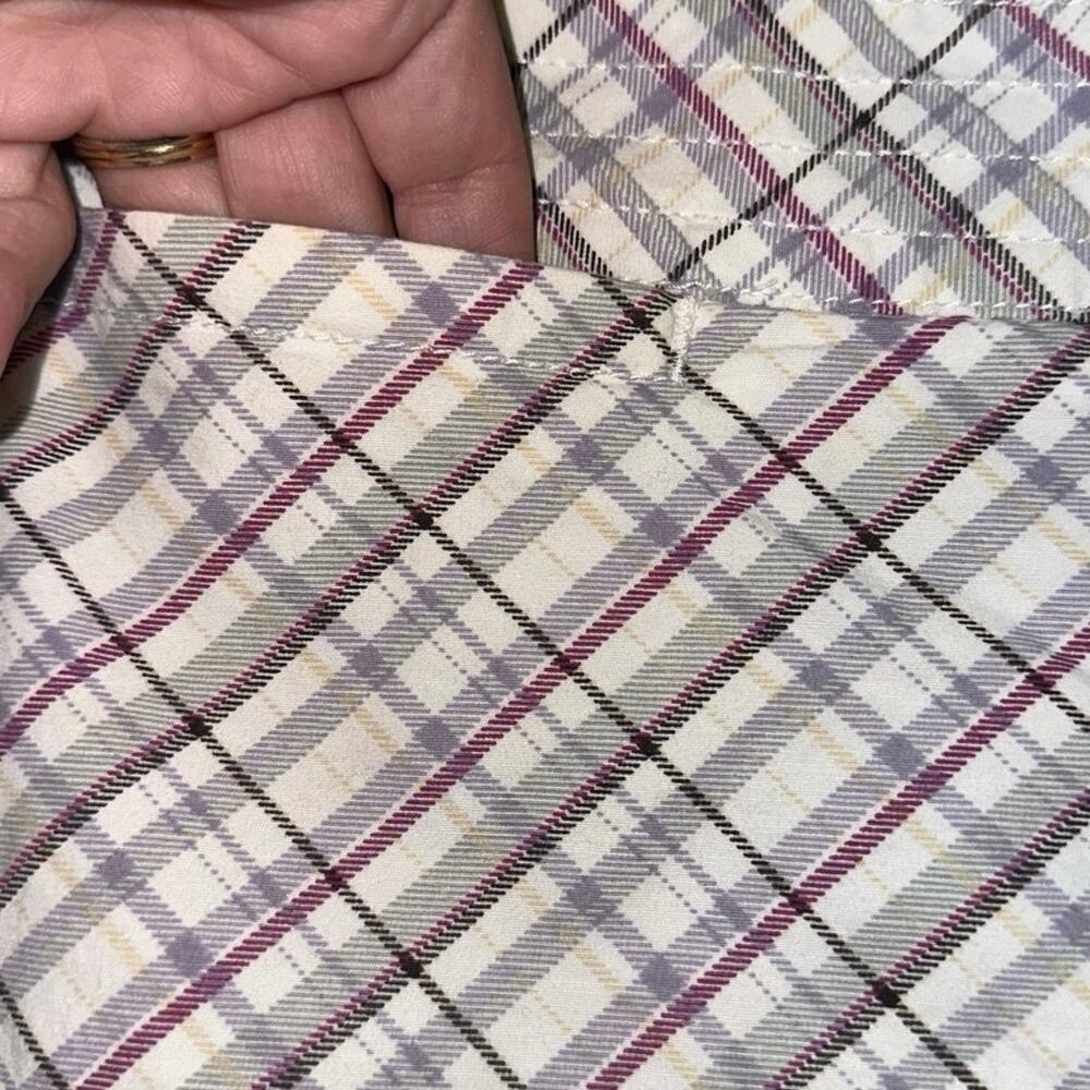 Dockers Plaid Skort Womens Size 8 Golf Tennis Casual Stretch - Picture 2 of 6